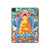 W1256 Buddha Paint Funda Carcasa Case para iPad Pro 11 (2021,2020,2018, 3rd, 2nd, 1st)