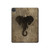 W2516 Elephant Skin Graphic Printed Funda Carcasa Case para iPad Pro 11 (2021,2020,2018, 3rd, 2nd, 1st)
