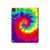 W2884 Tie Dye Swirl Color Funda Carcasa Case para iPad Pro 11 (2021,2020,2018, 3rd, 2nd, 1st)