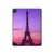 W3447 Eiffel Paris Sunset Funda Carcasa Case para iPad Pro 11 (2021,2020,2018, 3rd, 2nd, 1st)