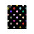 W3532 Colorful Polka Dot Funda Carcasa Case para iPad Pro 11 (2021,2020,2018, 3rd, 2nd, 1st)