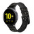 CA0726 Blackboard Science Correa de reloj inteligente de silicona y cuero para Samsung Galaxy Watch, Gear, Active