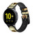 CA0771 Virgin Mary Prayer Correa de reloj inteligente de silicona y cuero para Samsung Galaxy Watch, Gear, Active