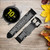 CA0809 Black King Spade Correa de reloj inteligente de silicona y cuero para Samsung Galaxy Watch, Gear, Active