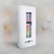 CA0798 Colorful Rainbow Pastel Correa de reloj inteligente de silicona y cuero para Garmin Smartwatch