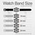 CA0686 Gustav Klimt Birch Forest Correa de reloj inteligente de silicona y cuero para Wristwatch Smartwatch