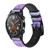 CA0752 Diamond Correa de reloj inteligente de silicona y cuero para Wristwatch Smartwatch