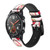 CA0776 Strawberry Correa de reloj inteligente de silicona y cuero para Wristwatch Smartwatch