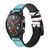 CA0825 Cute Cat Cartoon Correa de reloj inteligente de silicona y cuero para Wristwatch Smartwatch