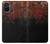 W3071 Rusted Metal Texture Graphic Funda Carcasa Case y Caso Del Tirón Funda para OnePlus Nord N10 5G