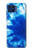 W1869 Tie Dye Blue Funda Carcasa Case y Caso Del Tirón Funda para Motorola One 5G