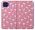 W2858 Pink Flamingo Pattern Funda Carcasa Case y Caso Del Tirón Funda para Motorola One 5G