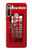 W0058 British Red Telephone Box Funda Carcasa Case y Caso Del Tirón Funda para Motorola Moto G8