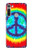 W1870 Tie Dye Peace Funda Carcasa Case y Caso Del Tirón Funda para Motorola Moto G8