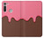 W3754 Strawberry Ice Cream Cone Funda Carcasa Case y Caso Del Tirón Funda para Motorola Moto G8