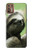 W2708 Smiling Sloth Funda Carcasa Case y Caso Del Tirón Funda para Motorola Moto G9 Plus