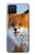 W0417 Fox Funda Carcasa Case y Caso Del Tirón Funda para Samsung Galaxy A42 5G