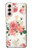 W1859 Rose Pattern Funda Carcasa Case y Caso Del Tirón Funda para Samsung Galaxy S21 5G
