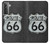 W3207 Route 66 Sign Funda Carcasa Case y Caso Del Tirón Funda para Samsung Galaxy S21 5G