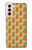 W3258 Pineapple Pattern Funda Carcasa Case y Caso Del Tirón Funda para Samsung Galaxy S21 5G