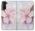 W1415 Sakura Blossom Art Funda Carcasa Case y Caso Del Tirón Funda para Samsung Galaxy S21 Plus 5G, Galaxy S21+ 5G