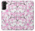 W1972 Sakura Cherry Blossoms Funda Carcasa Case y Caso Del Tirón Funda para Samsung Galaxy S21 Plus 5G, Galaxy S21+ 5G