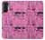 W2885 Paris Pink Funda Carcasa Case y Caso Del Tirón Funda para Samsung Galaxy S21 Plus 5G, Galaxy S21+ 5G