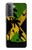 W2975 Jamaica Football Soccer Funda Carcasa Case y Caso Del Tirón Funda para Samsung Galaxy S21 Plus 5G, Galaxy S21+ 5G