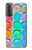 W3235 Watercolor Mixing Funda Carcasa Case y Caso Del Tirón Funda para Samsung Galaxy S21 Plus 5G, Galaxy S21+ 5G
