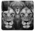 W3372 Lion Face Funda Carcasa Case y Caso Del Tirón Funda para Samsung Galaxy S21 Ultra 5G