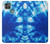 W1869 Tie Dye Blue Funda Carcasa Case y Caso Del Tirón Funda para Motorola Moto G9 Power