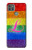 W2900 Rainbow LGBT Lesbian Pride Flag Funda Carcasa Case y Caso Del Tirón Funda para Motorola Moto G9 Power