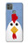 W3254 Chicken Cartoon Funda Carcasa Case y Caso Del Tirón Funda para Motorola Moto G9 Power