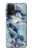 W2689 Blue Marble Texture Graphic Printed Funda Carcasa Case y Caso Del Tirón Funda para Samsung Galaxy A32 5G