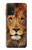 W2870 Lion King of Beasts Funda Carcasa Case y Caso Del Tirón Funda para Samsung Galaxy A32 5G