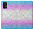 W3747 Trans Flag Polygon Funda Carcasa Case y Caso Del Tirón Funda para Samsung Galaxy A32 5G