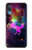 W2486 Rainbow Unicorn Nebula Space Funda Carcasa Case y Caso Del Tirón Funda para Samsung Galaxy A04, Galaxy A02, M02