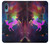W2486 Rainbow Unicorn Nebula Space Funda Carcasa Case y Caso Del Tirón Funda para Samsung Galaxy A04, Galaxy A02, M02