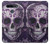 W3582 Purple Sugar Skull Funda Carcasa Case y Caso Del Tirón Funda para LG K51S