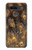 W3691 Gold Peacock Feather Funda Carcasa Case y Caso Del Tirón Funda para LG K51S