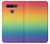 W3698 LGBT Gradient Pride Flag Funda Carcasa Case y Caso Del Tirón Funda para LG K51S