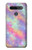 W3706 Pastel Rainbow Galaxy Pink Sky Funda Carcasa Case y Caso Del Tirón Funda para LG K51S