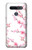 W3707 Pink Cherry Blossom Spring Flower Funda Carcasa Case y Caso Del Tirón Funda para LG K51S