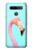 W3708 Pink Flamingo Funda Carcasa Case y Caso Del Tirón Funda para LG K51S
