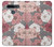 W3716 Rose Floral Pattern Funda Carcasa Case y Caso Del Tirón Funda para LG K51S