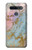 W3717 Rose Gold Blue Pastel Marble Graphic Printed Funda Carcasa Case y Caso Del Tirón Funda para LG K51S