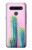 W3673 Cactus Funda Carcasa Case y Caso Del Tirón Funda para LG K41S