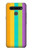 W3678 Colorful Rainbow Vertical Funda Carcasa Case y Caso Del Tirón Funda para LG K41S