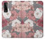 W3716 Rose Floral Pattern Funda Carcasa Case y Caso Del Tirón Funda para LG Stylo 7 4G