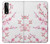 W3707 Pink Cherry Blossom Spring Flower Funda Carcasa Case y Caso Del Tirón Funda para LG Stylo 7 5G